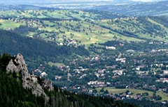 Zakopane from Ścieżka nad Reglami